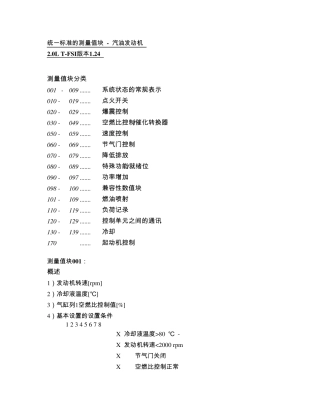奥迪发动机测量值块