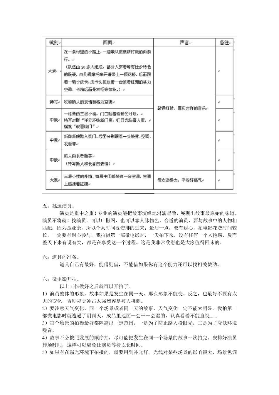 如何制作拍摄微电影_第3页