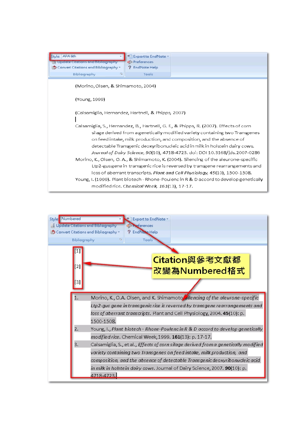 如何在Endnote中修改参考文献格式_第3页