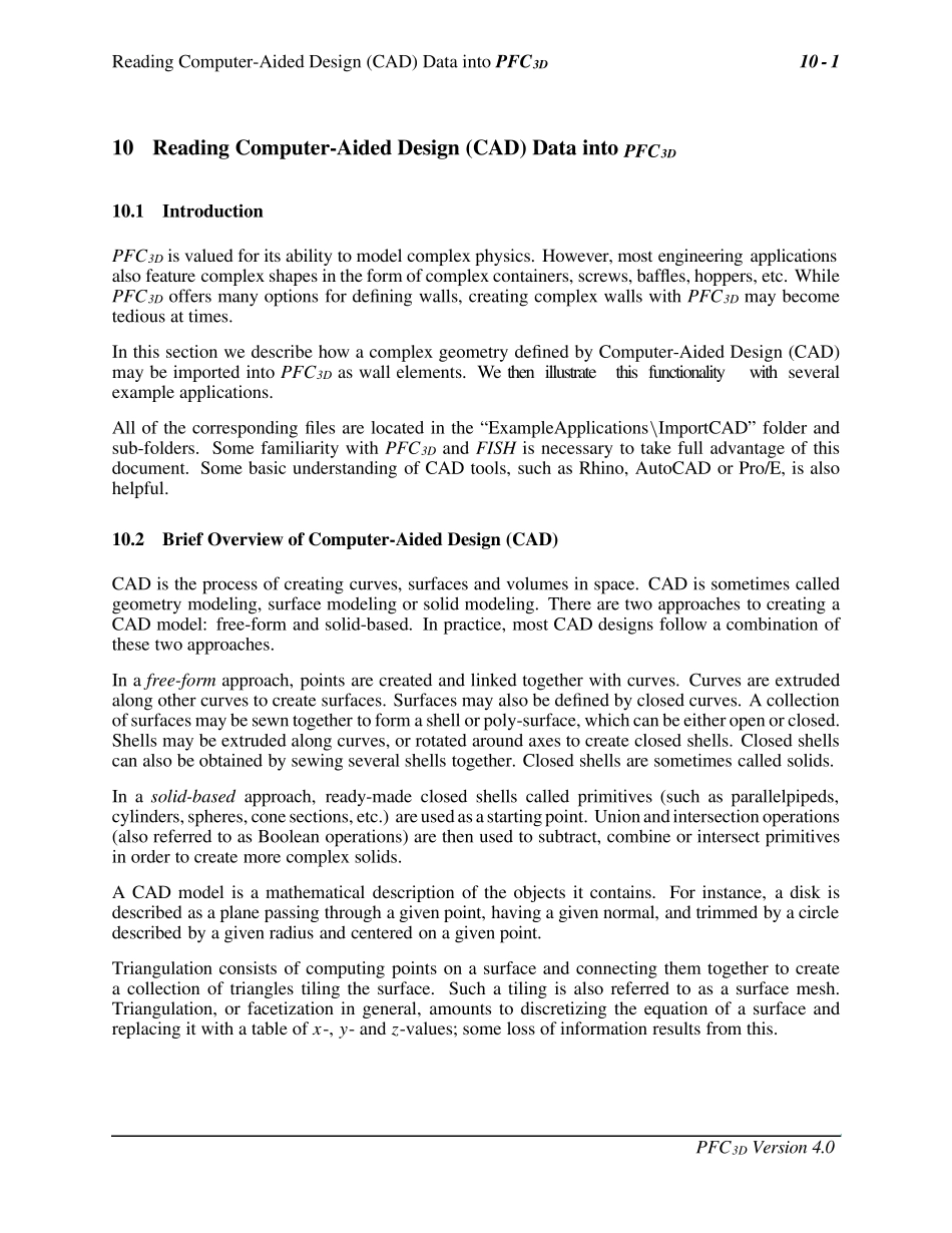 如何将cad导入PFC_第1页