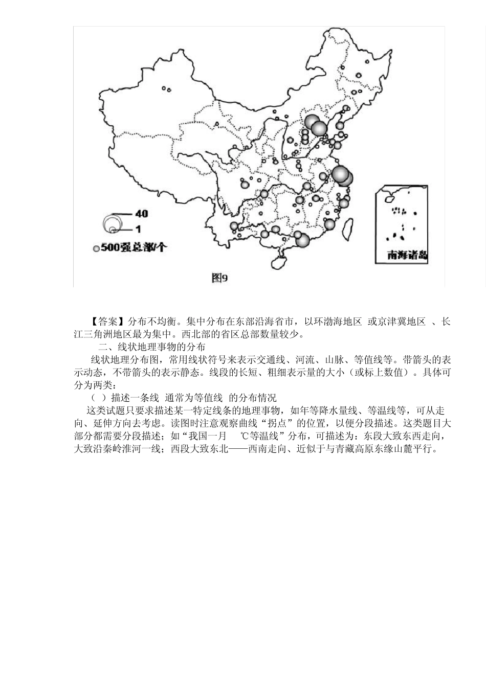 如何描述地理事物的空间分布特征(特点)_第2页