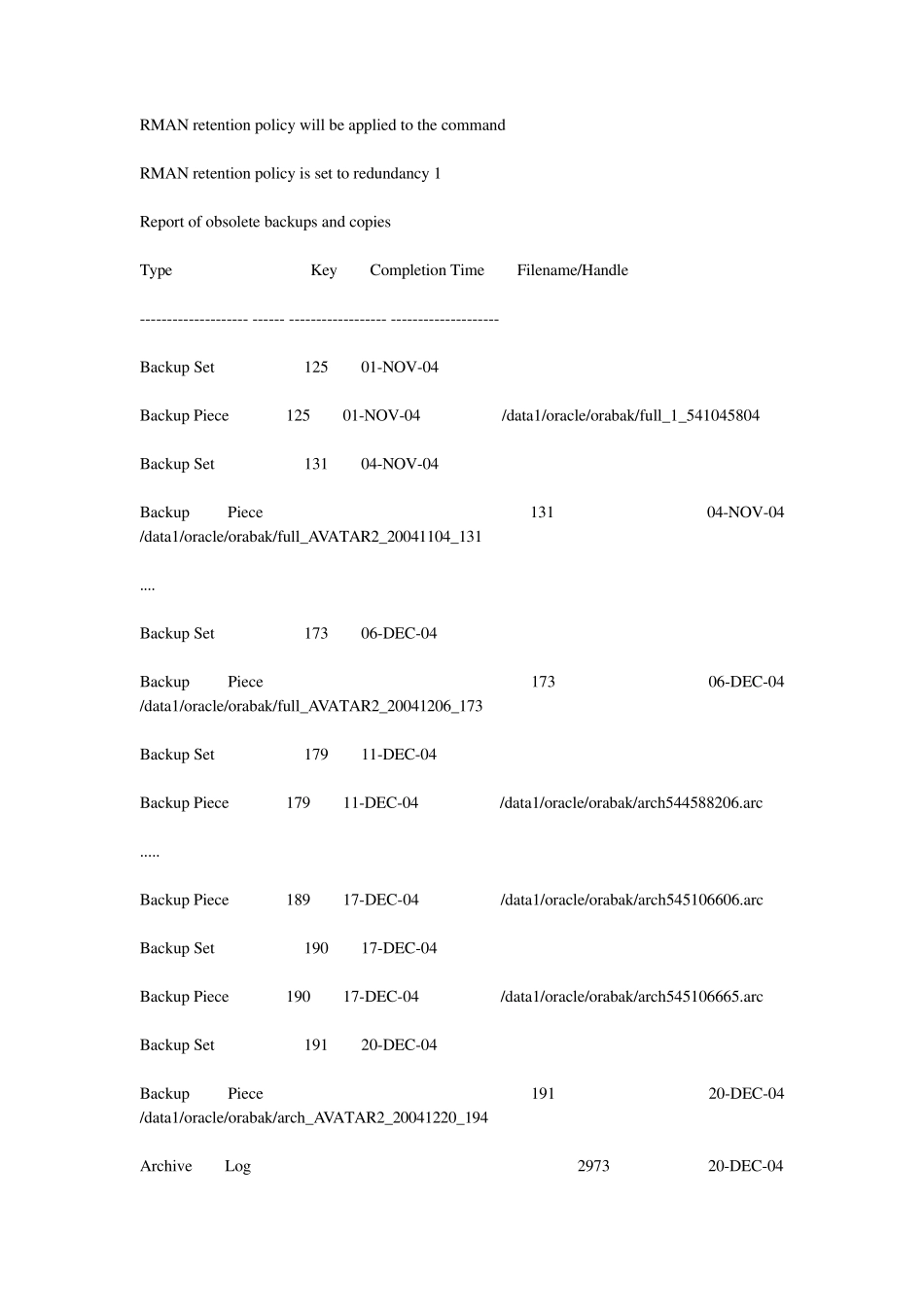 如何正确删除Oracle归档日志_第3页