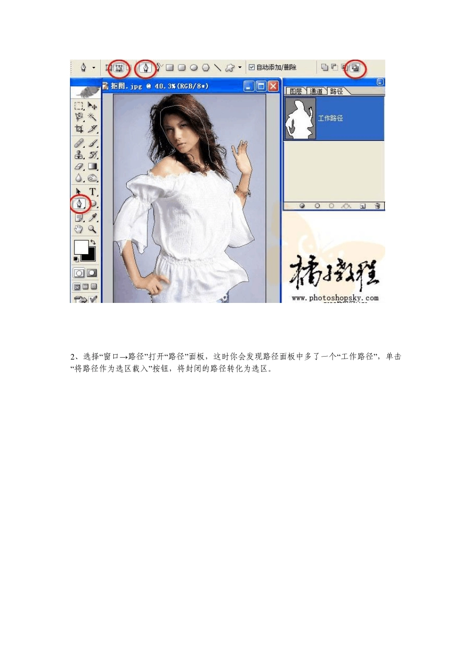 如何用PS通道抠出背景较单一的图片_第3页