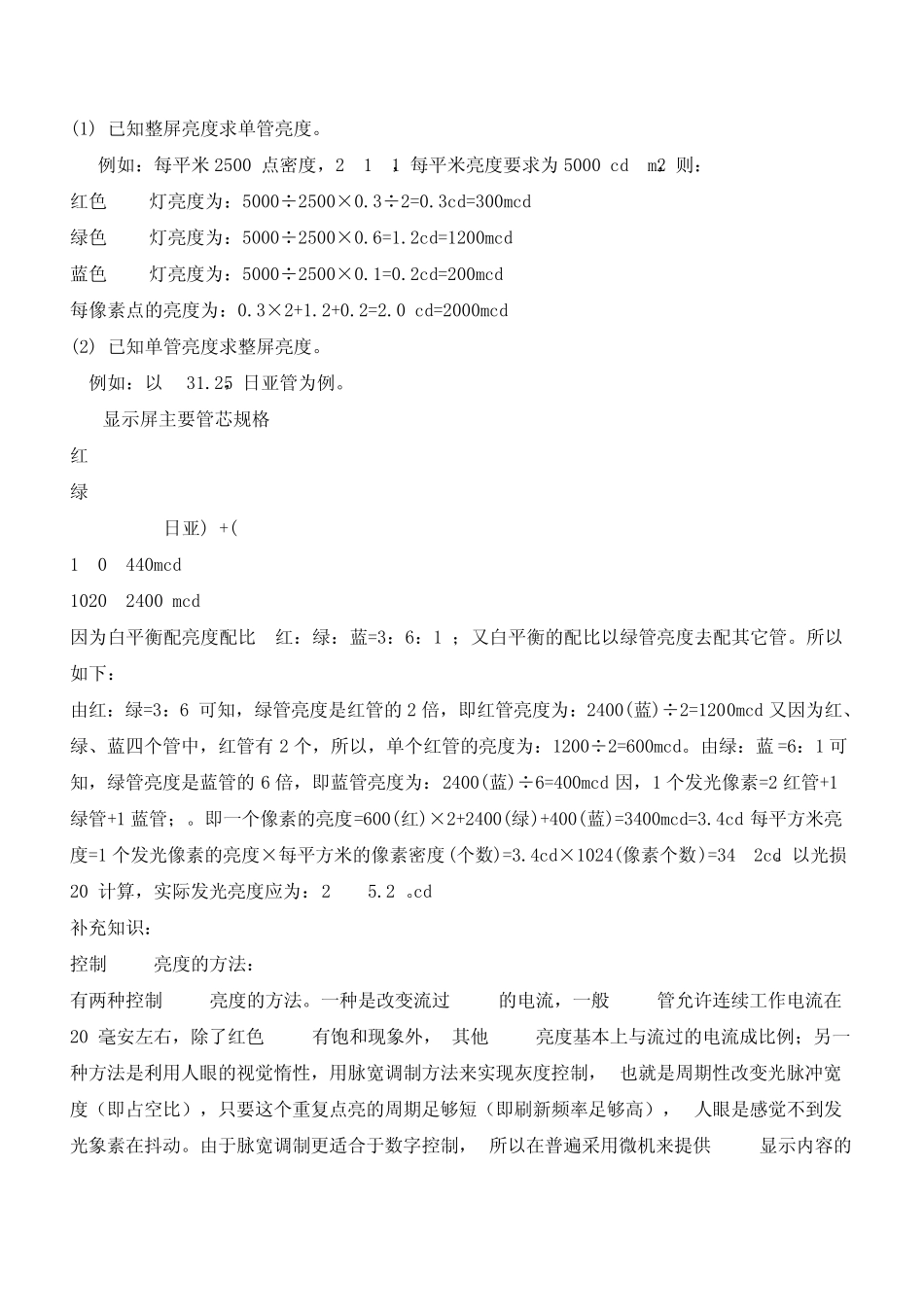 如何计算led显示屏的价格_第3页