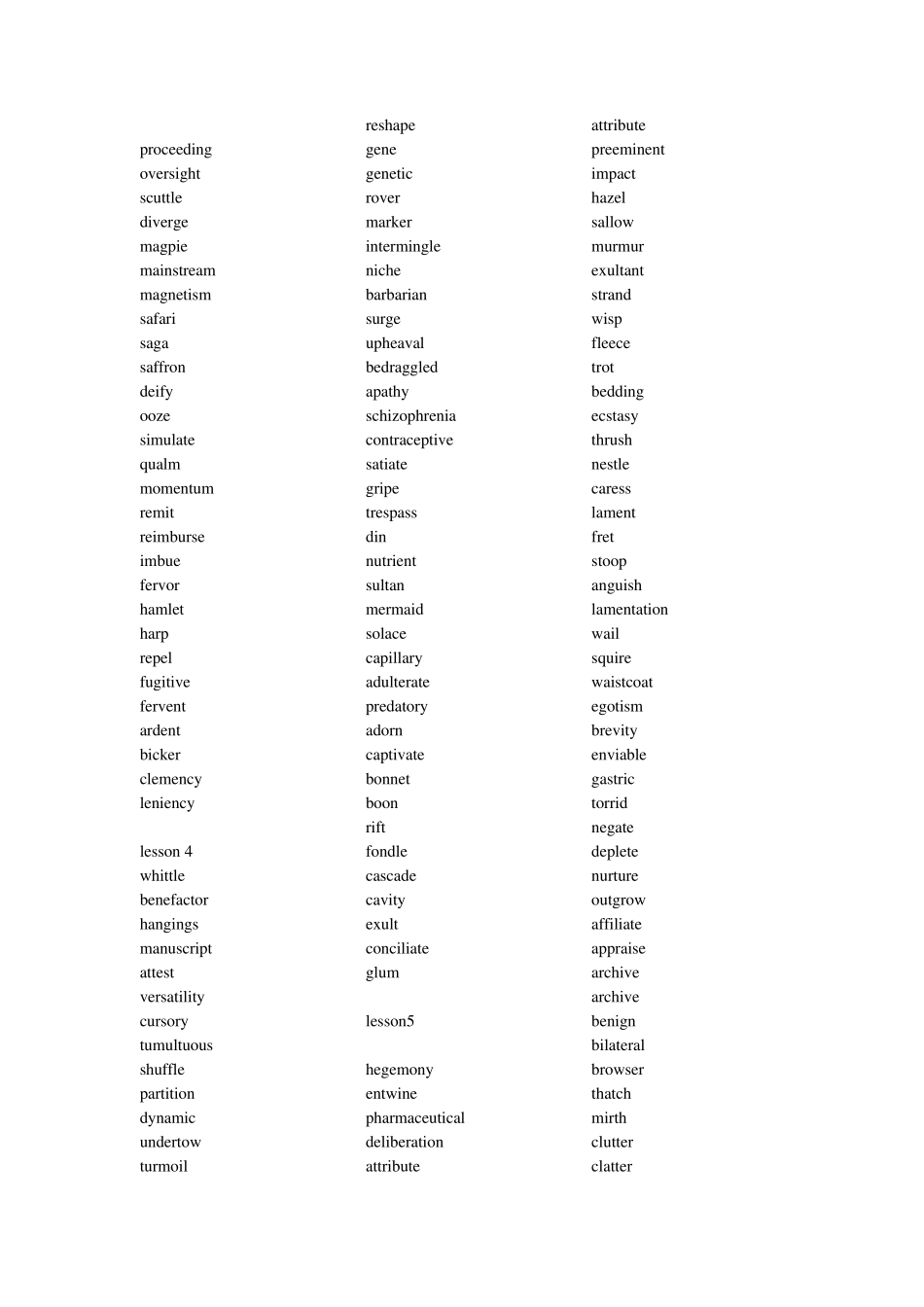 如鱼得水八级词汇全本单词_第2页