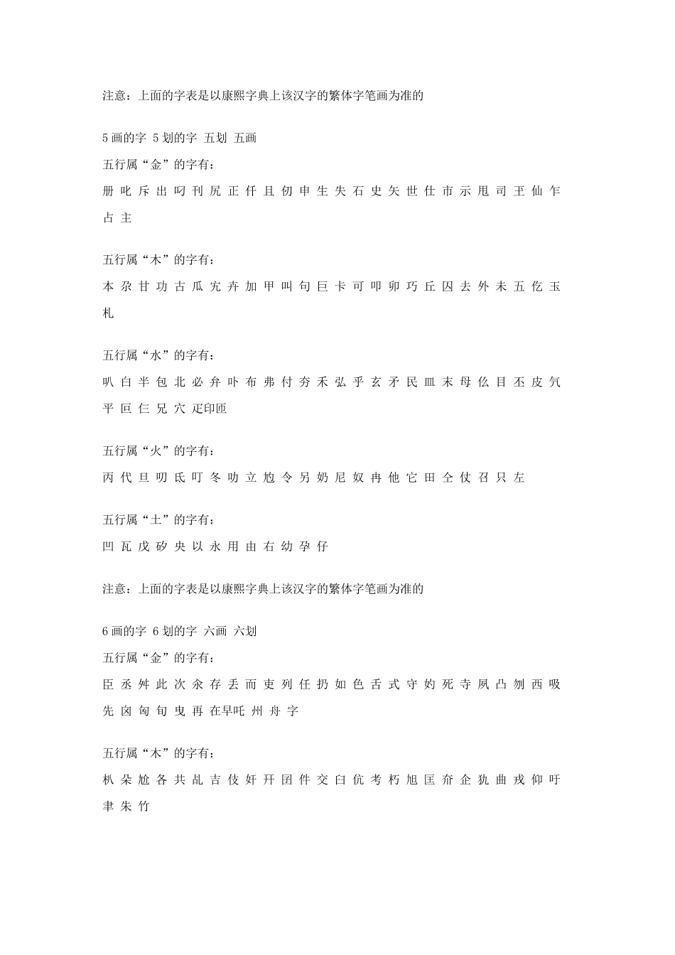 姓名学康熙字典起名常用字_第3页