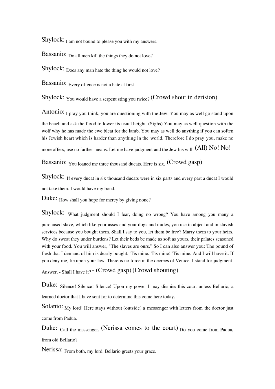 威尼斯商人英文舞台剧剧本the_merchant_of_venice_第3页