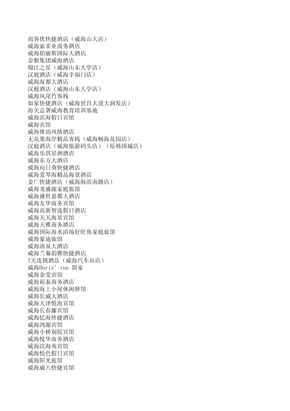 威海星级酒店_第3页