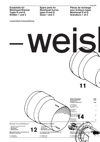 威索燃烧器零件图集13