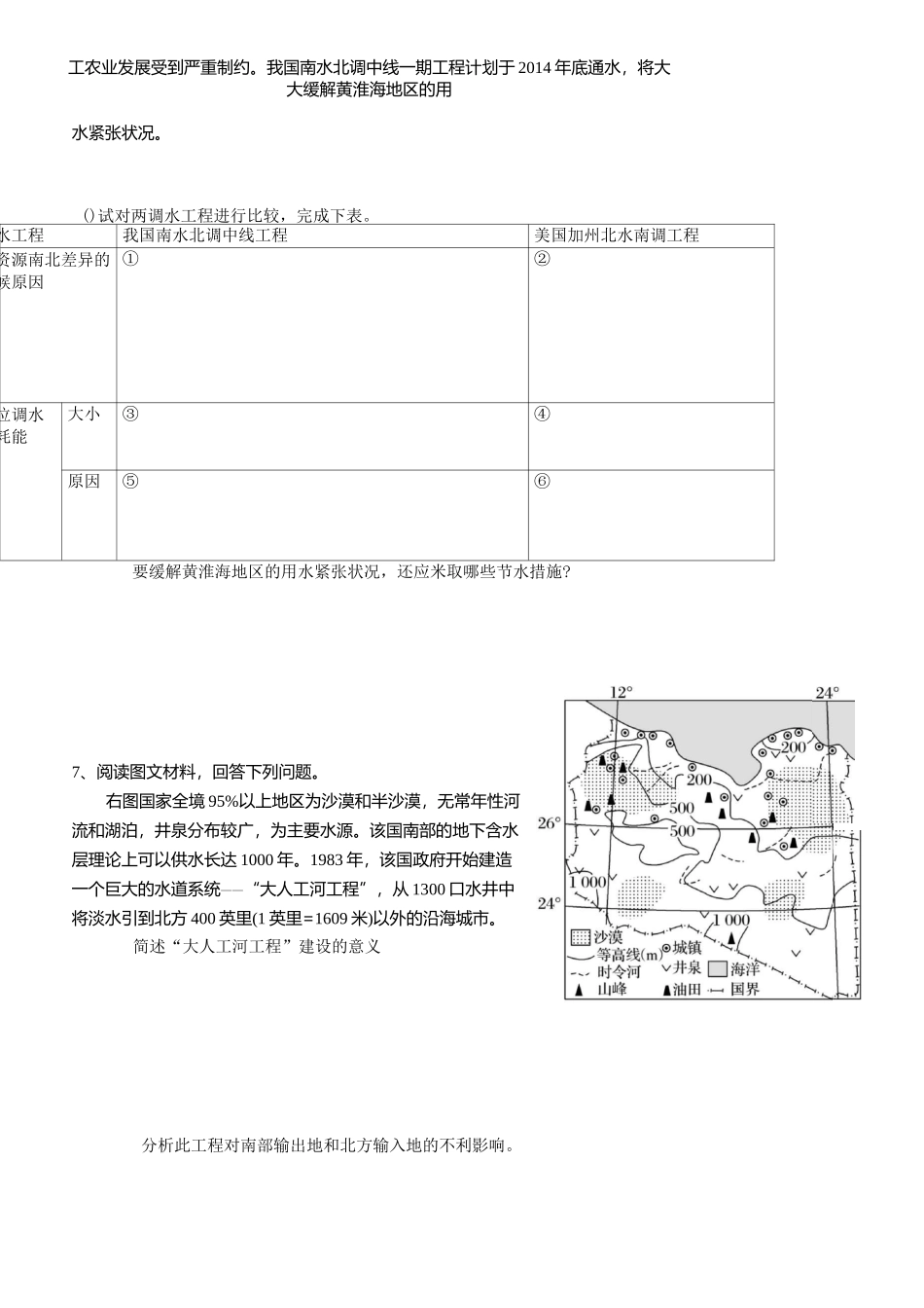 资源跨区域调配练习 -_第2页