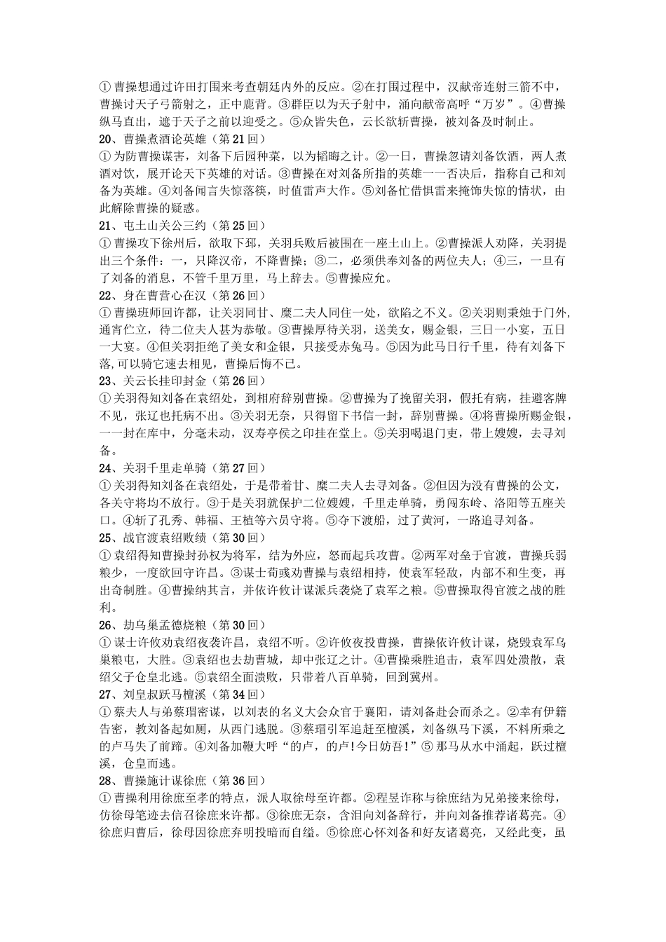 三国演义重点情节_第3页