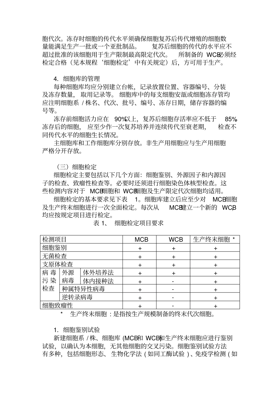 生物制品生产和检定用动物细胞基质制备及检定规程_第3页
