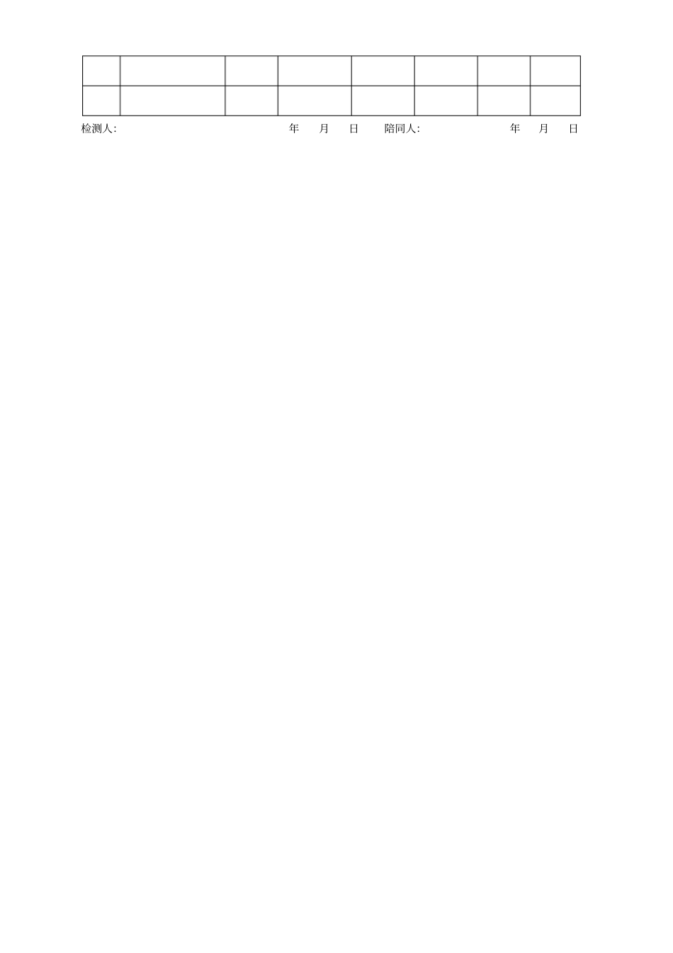 生物安全柜洁净度检测记录表_第2页