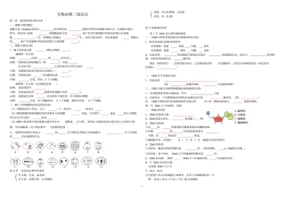 生物必修2基础知识点填空