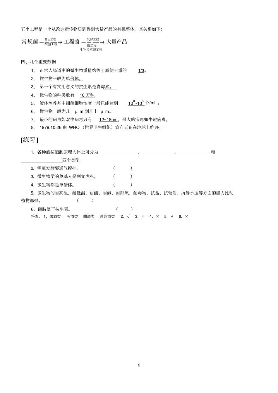生物竞赛辅导——微生物学知识梳理汇总_第3页