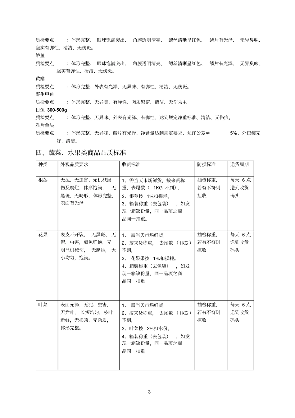 生鲜商品品质控制标准_第3页