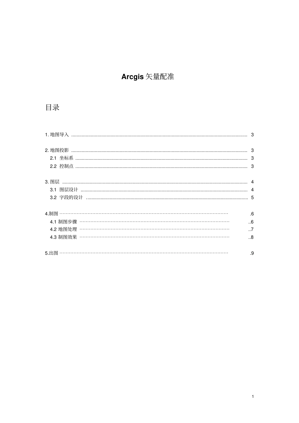 用arcgis进行地貌的矢量化讲解_第1页
