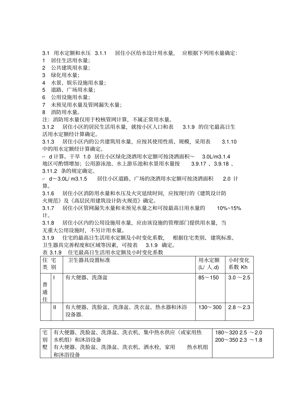 用水定额及标准56187_第1页