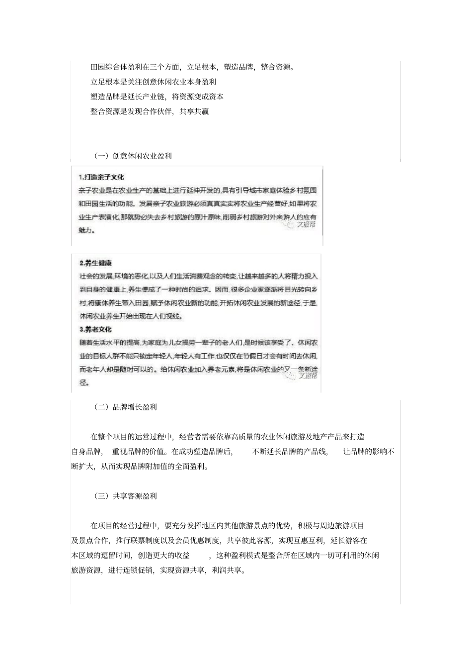 田园综合体盈利模式_第1页