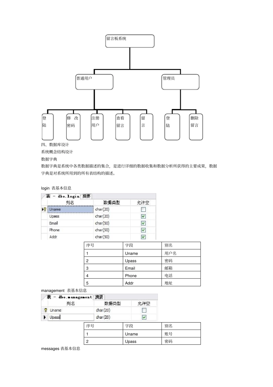 留言板系统的设计与实现_第3页