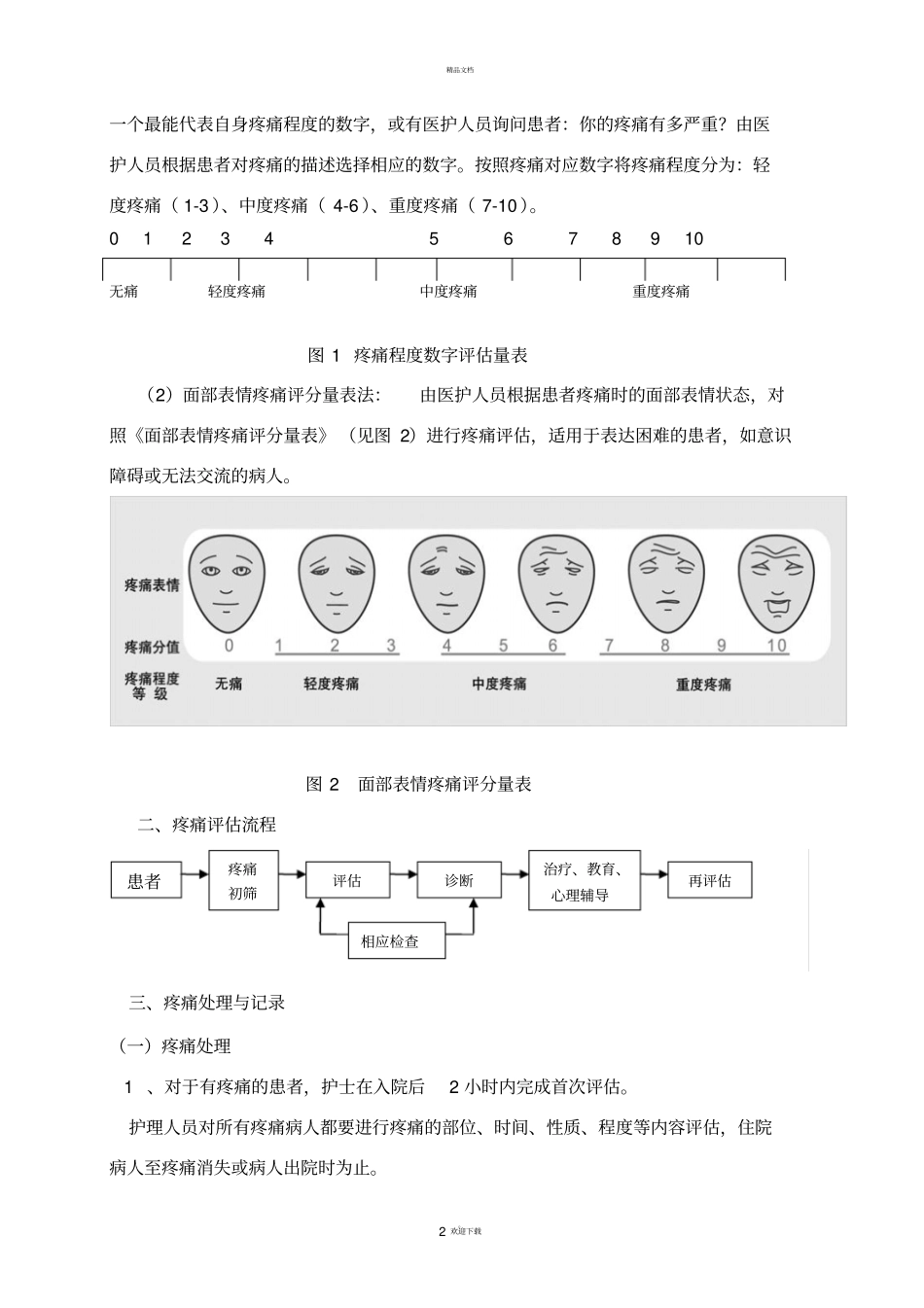 疼痛护理评价与记录规范_第2页
