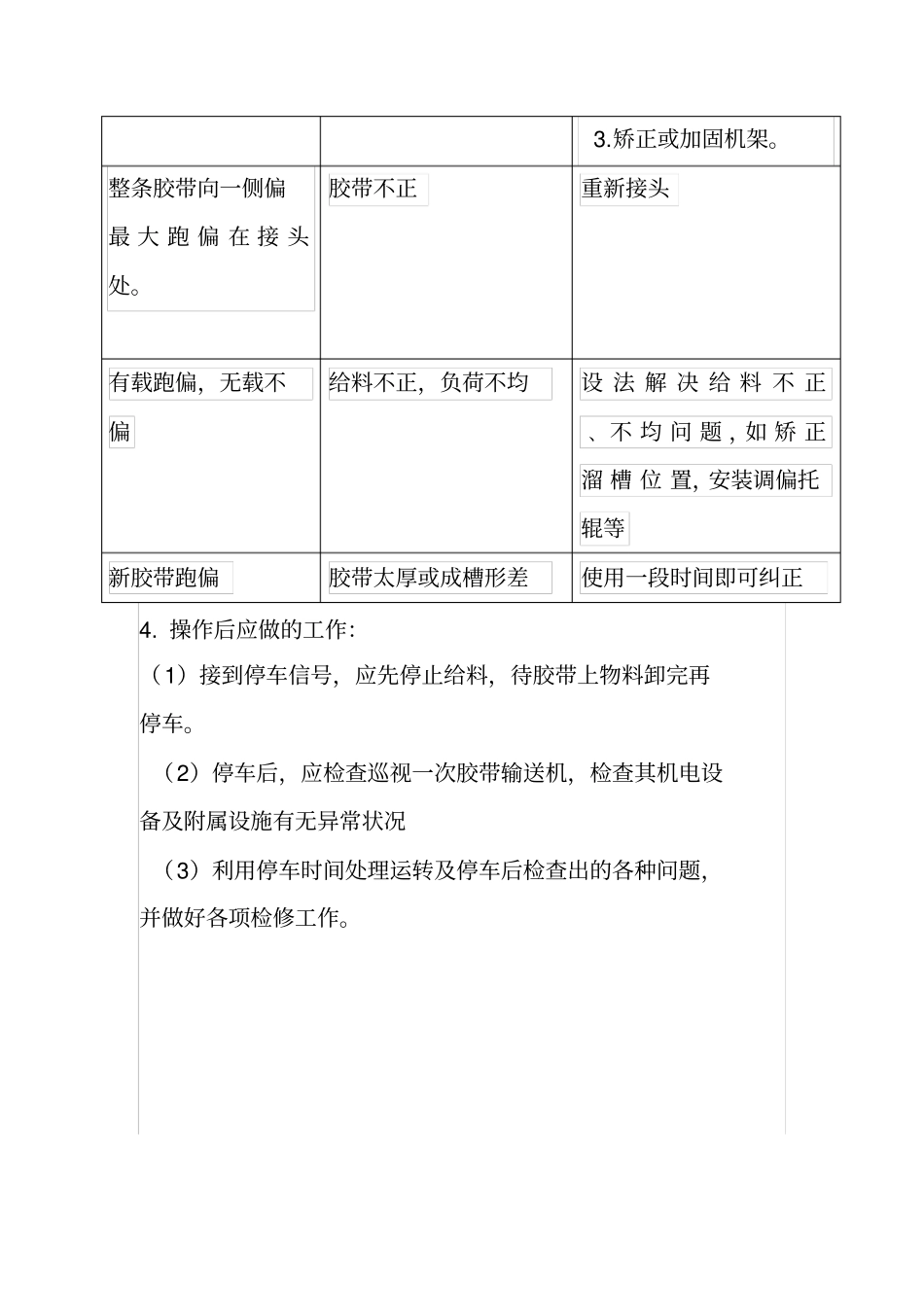 皮带机操作规程_第3页