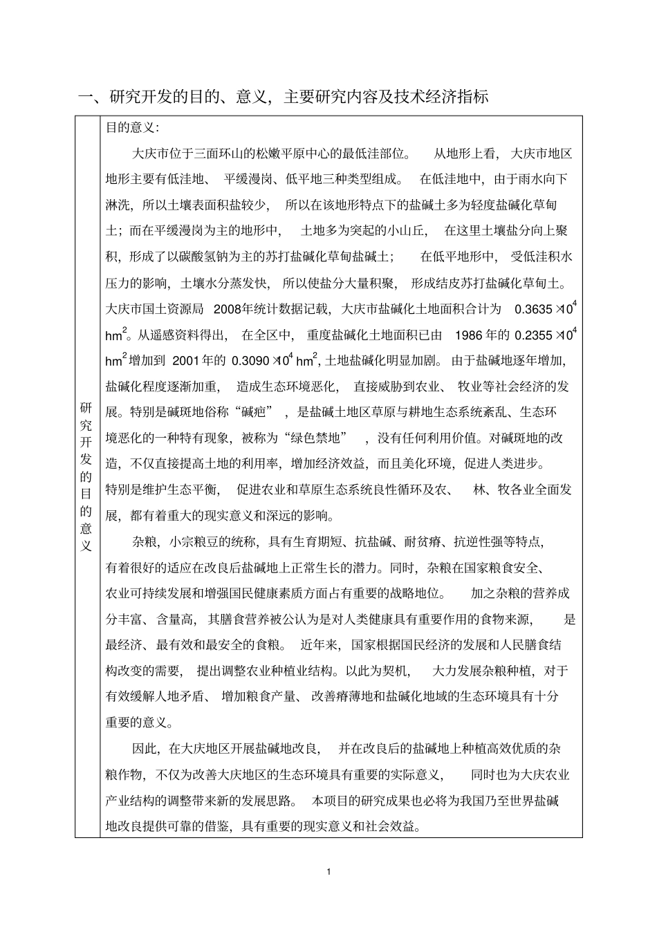 盐碱地改良申请书讲解_第2页