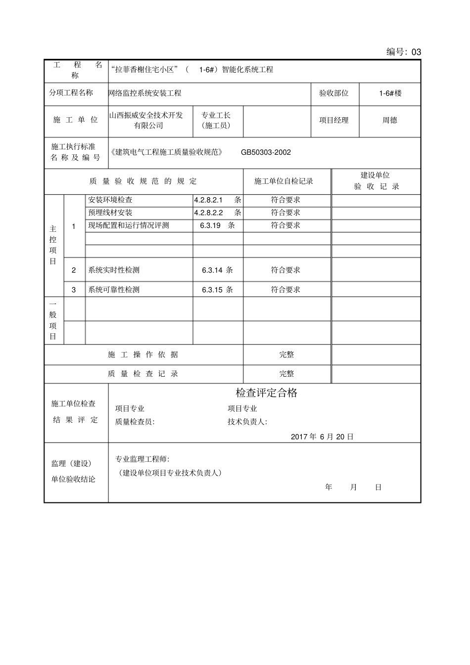 监控系统检验批_第2页