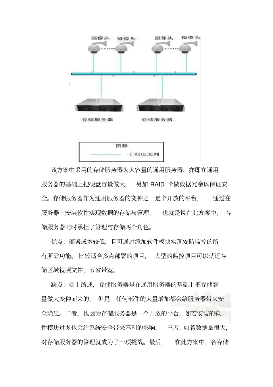 监控项目中存储服务器、IP-SAN、云存储方案的优劣势对比_第3页