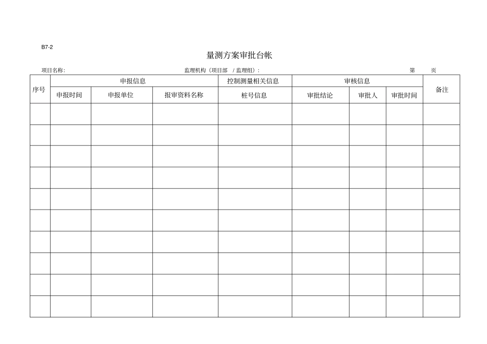 监理台账记录表_第2页