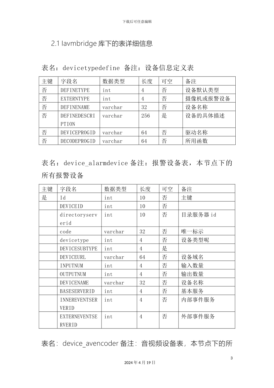 数据库设计说明书样本_第3页