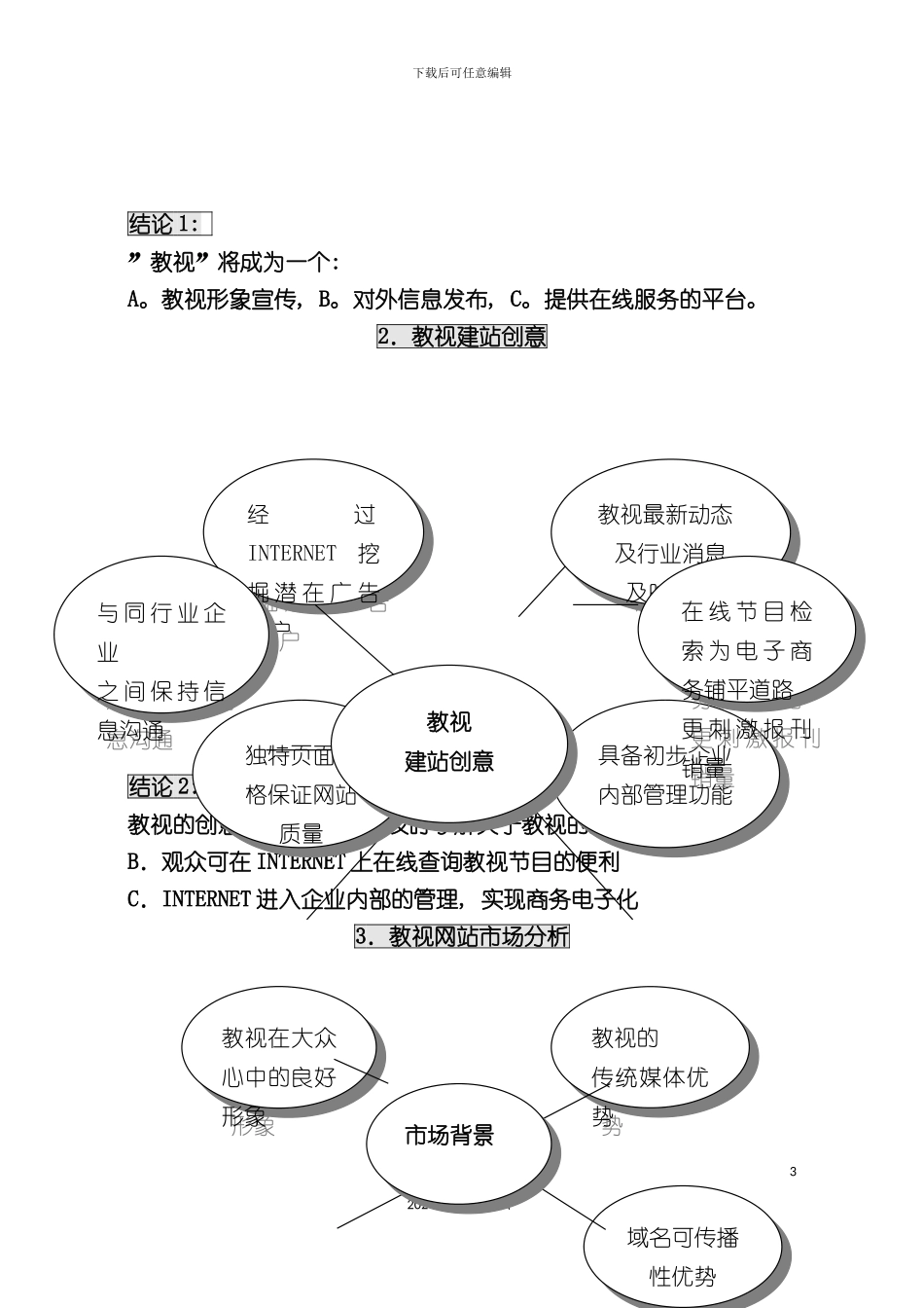 数码公司网站策划方案_第3页