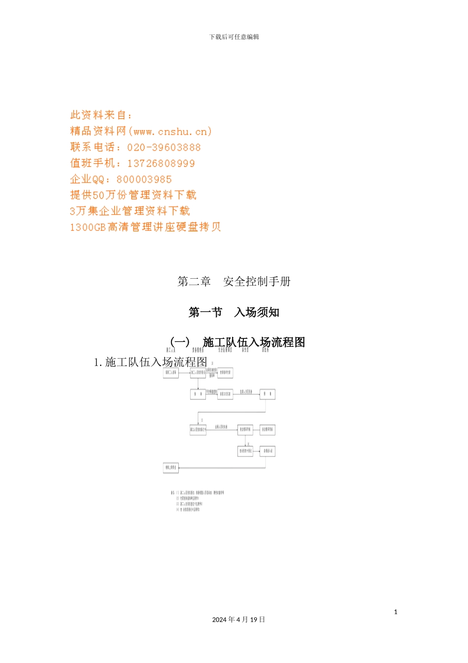 施工现场安全控制措施与应急预案_第2页