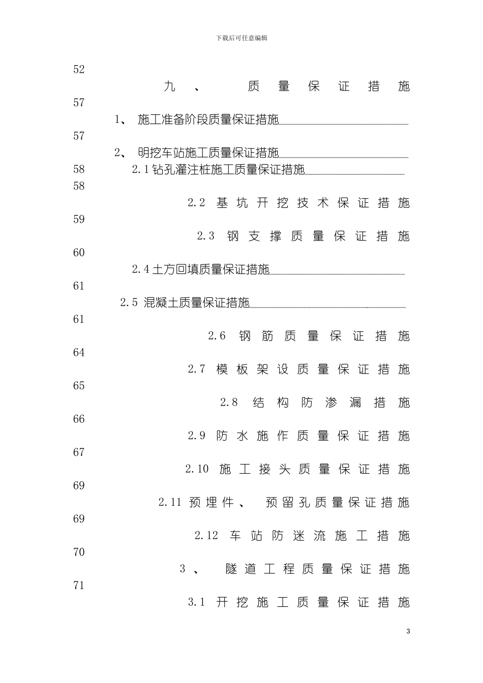 施工质量管控重点模板_第3页