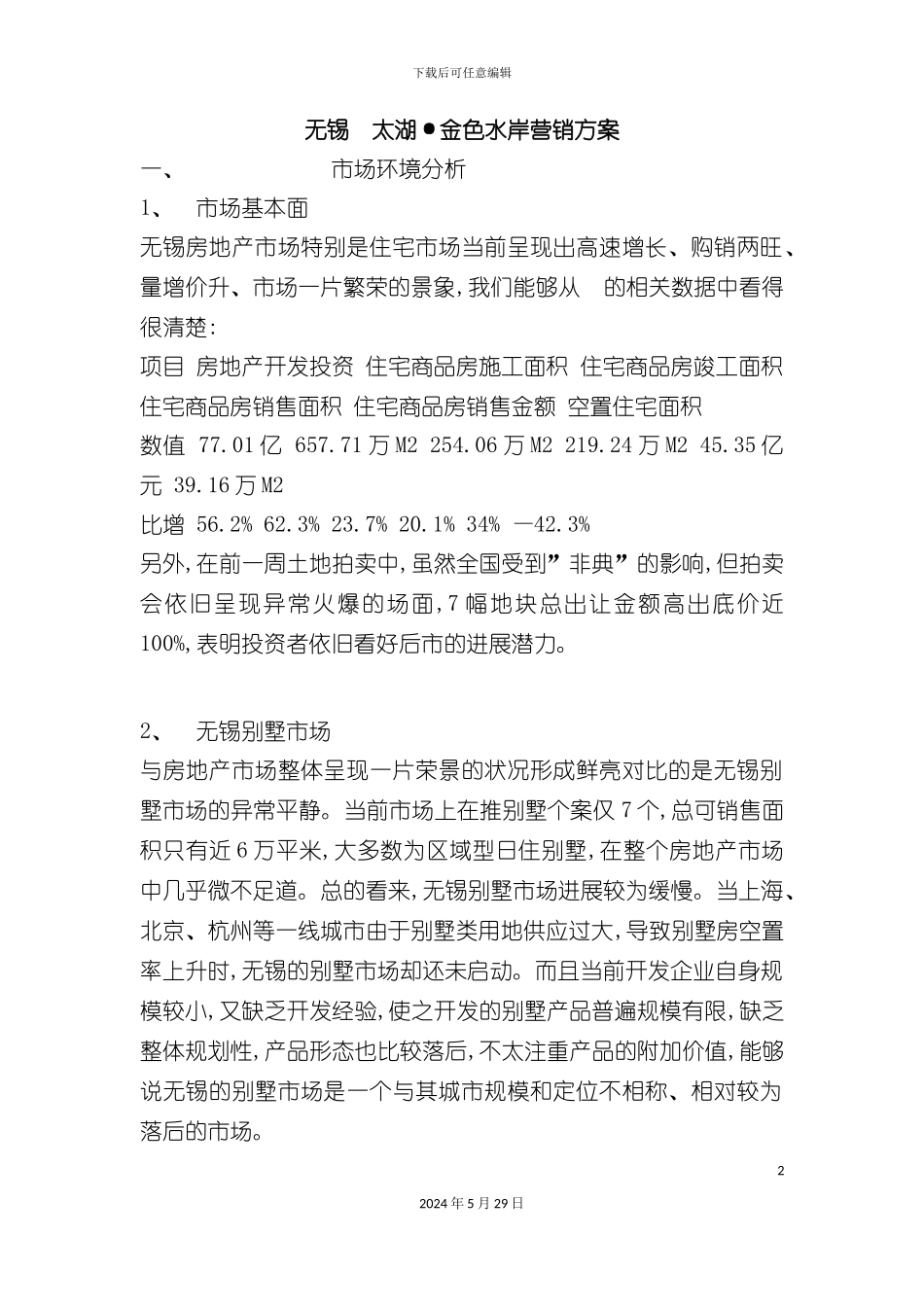 无锡太湖·金色水岸营销方案_第2页
