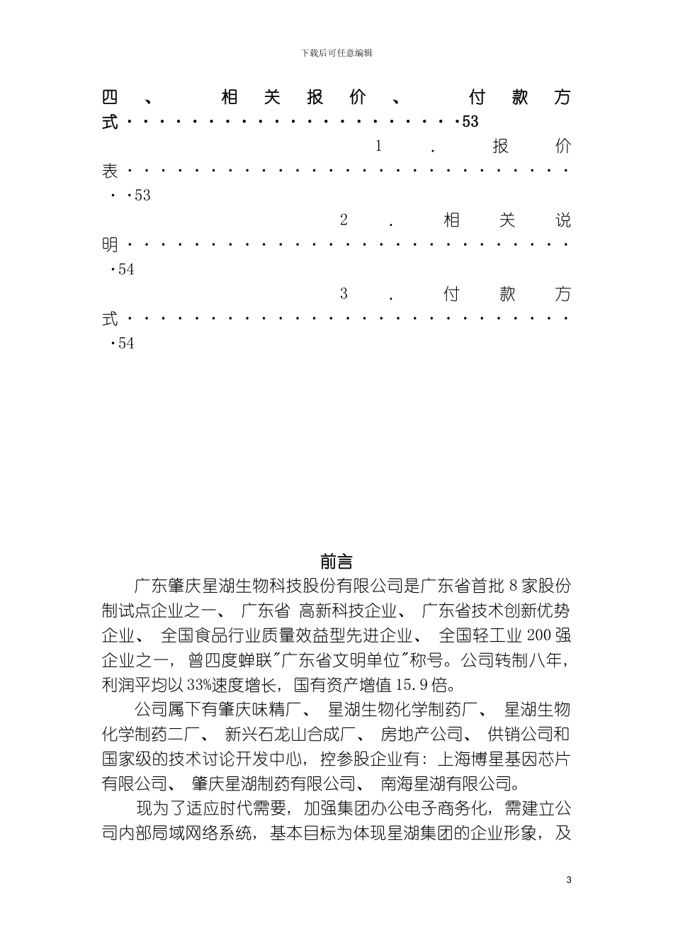 星湖集团电子商务解决方案模板_第3页