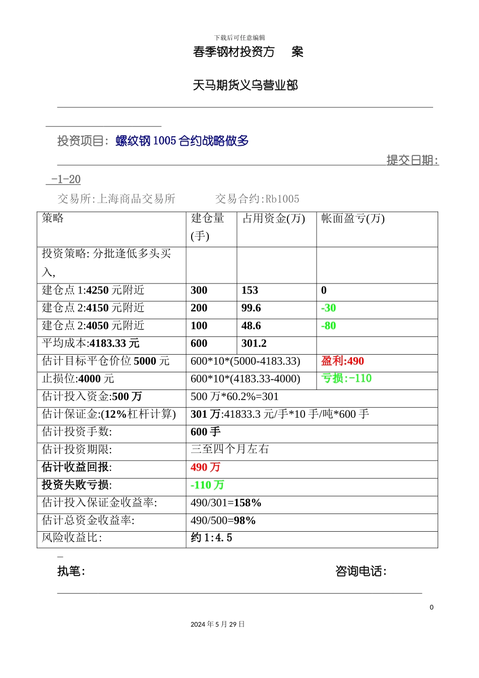 春季钢材投资方案_第2页