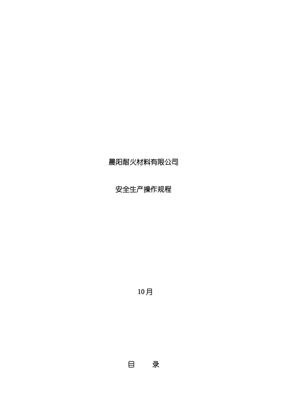 晨阳公司安全生产操作规程_第2页