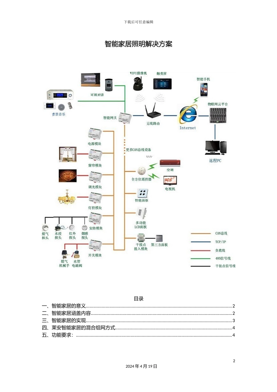 智能家居照明解决方案范文_第2页