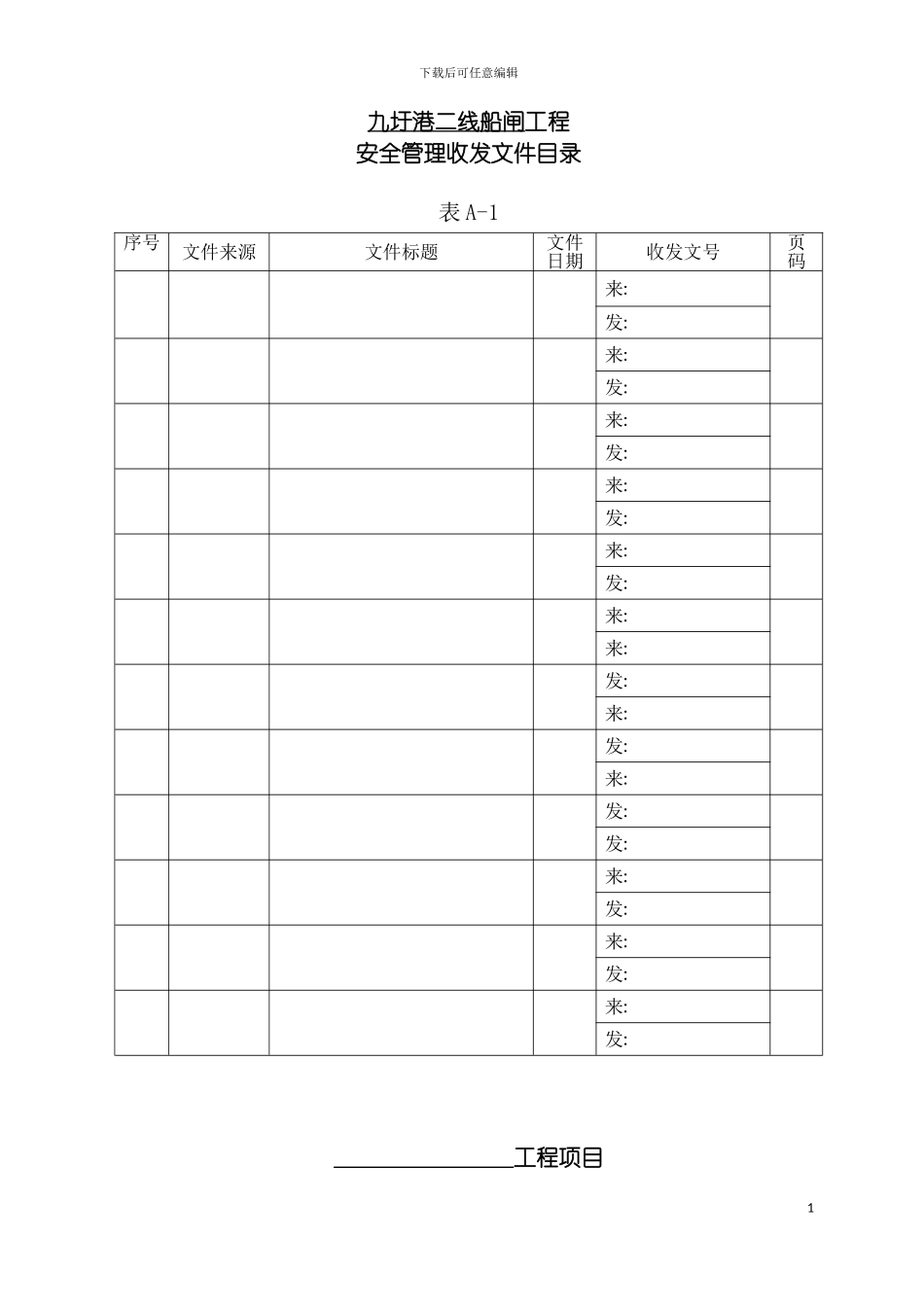 最全的安全管理用表模板_第2页