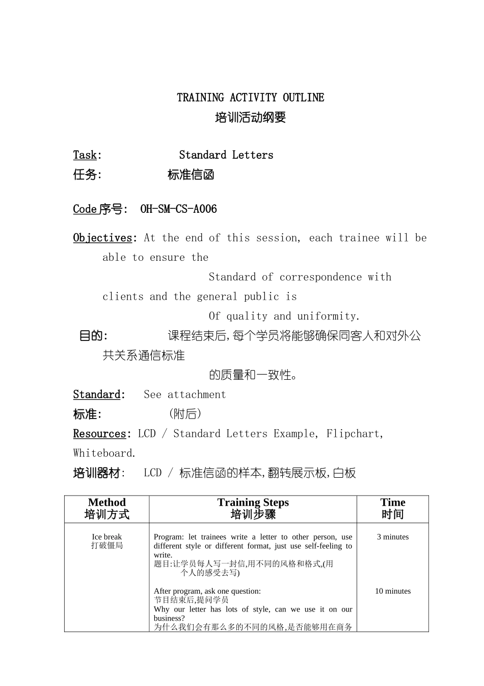 服务管理标准信函培训纲要_第2页