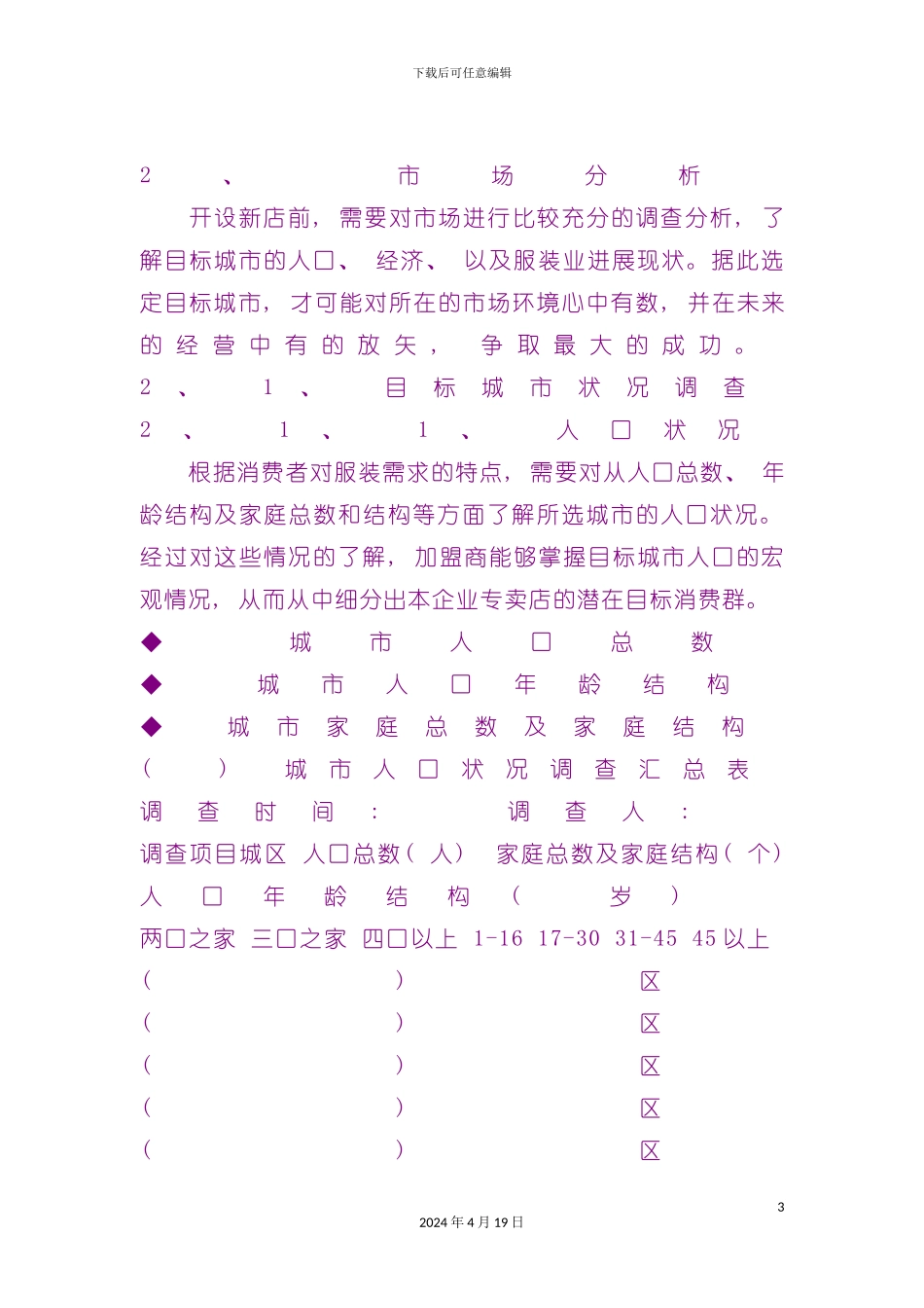 服装专卖店开店不完全手册模板_第3页