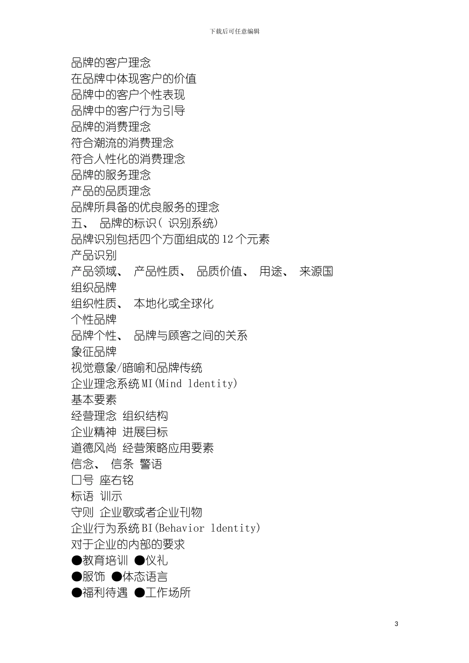 服装品牌战略实施务实操作手册样本_第3页