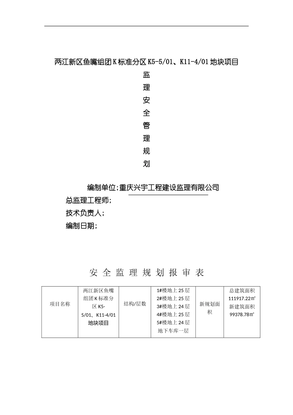 望江厂安全监理规划_第2页