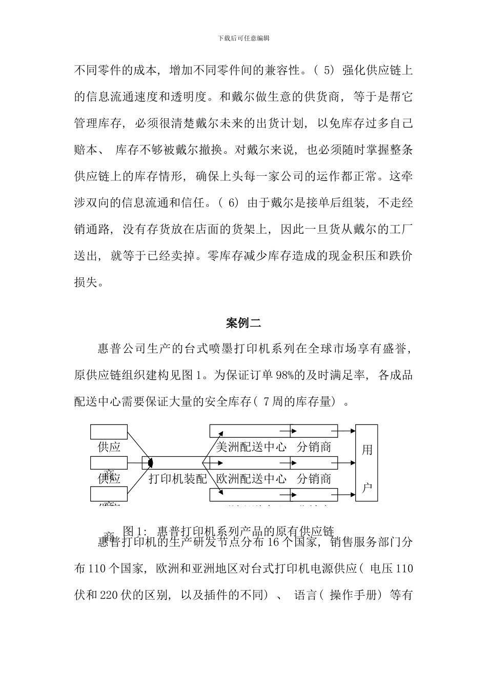 期末复习供应链管理补专_第3页
