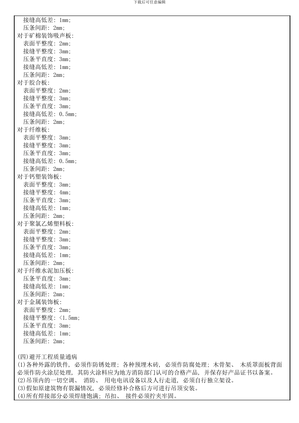 木工吊顶技术交底样本_第3页