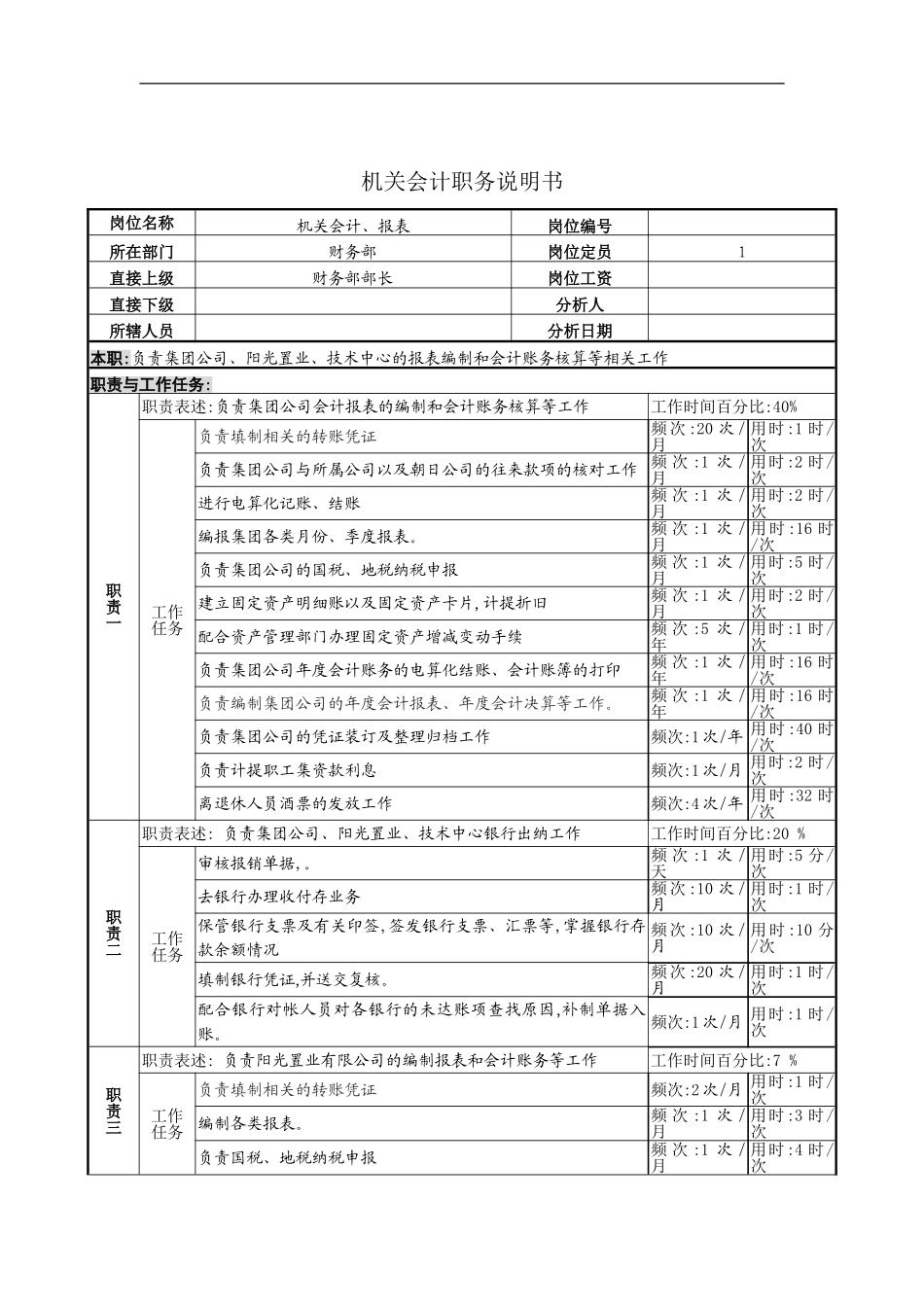 机关会计职务说明书_第2页
