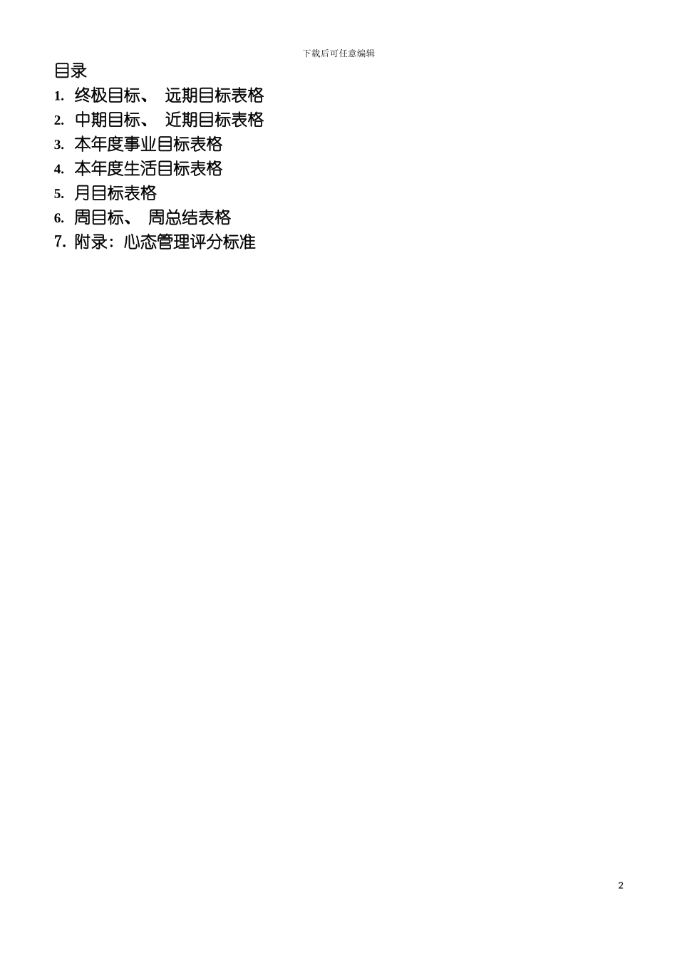 李践高效人士的五项管理行动日志空白表格表格模板_第2页