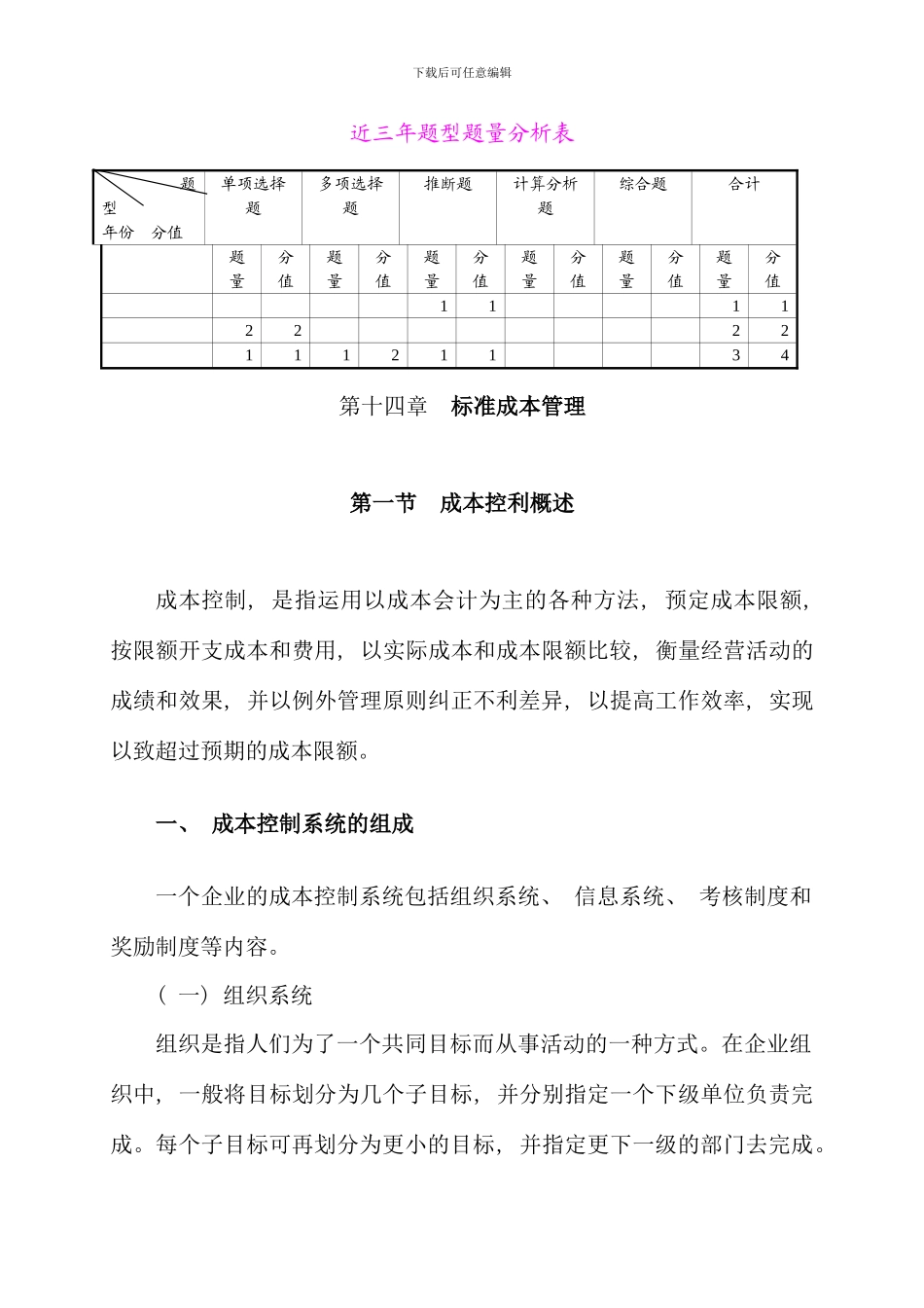 标准成本管理_第1页