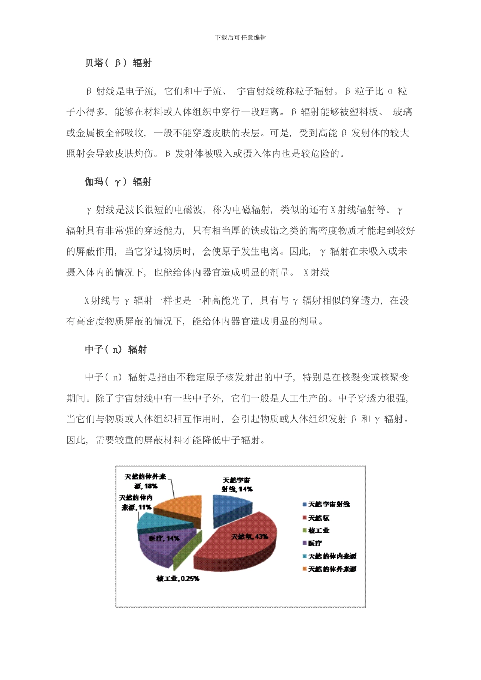 核事故情况下公众应采取哪些防护措施及应对方法正确认识核辐射样本_第3页